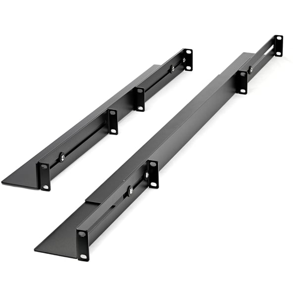 StarTech.com 1U serverrackskinner med justerbar monteringsdybde