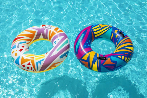Bestway 36228 pool- och badmadrass Blandade färger Bild PVC Simring