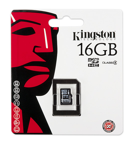 Kingston Technology SDC4/16GBSP hukommelseskort 16 GB MicroSDHC