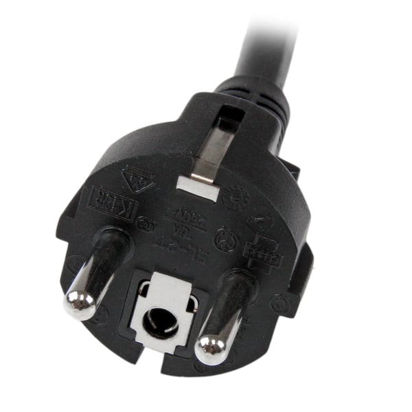StarTech.com PXTEUC192M el-ledning Sort 2 m CEE7/7 C19 forbinder