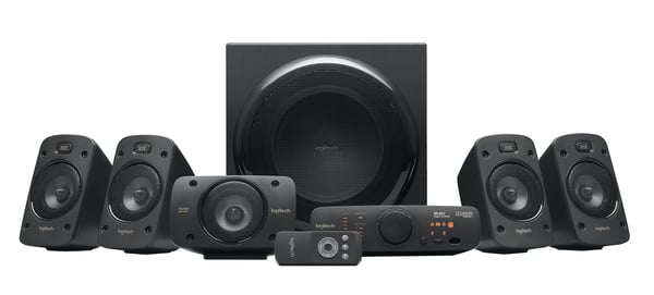 Logitech Z906 mikrofonset 500 W Universal Svart 5.1 kanaler 67 W