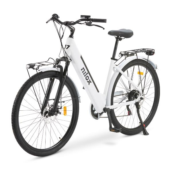 Nilox NXEBJ7WH sähköpolkupyörä Valkoinen Alumiini 71,1 cm (28") 27,5 kg Litium