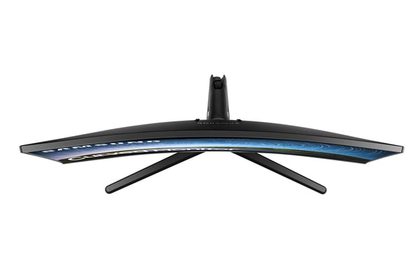 Samsung CR50 computerskærm 68,6 cm (27") 1980 x 1080 pixel Fuld HD LCD Blå, Grå
