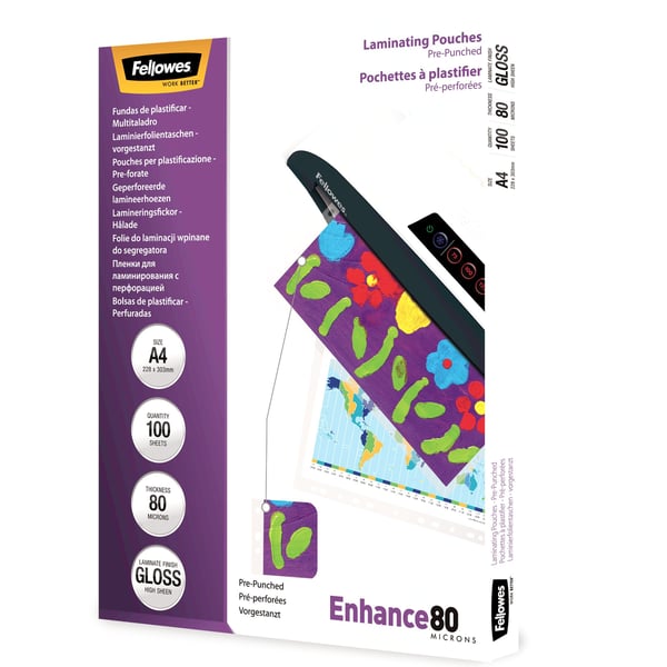 Fellowes 5452502 plastlomme 100 stk