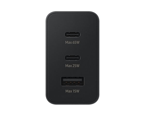 Samsung EP-T6530NBEGWW mobiililaitteen laturi Universaali Musta AC Pikalataus Sisätila