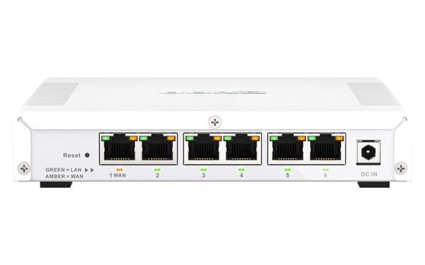 QNAP QHora-321 langallinen reititin 2.5 Gigabit Ethernet Valkoinen