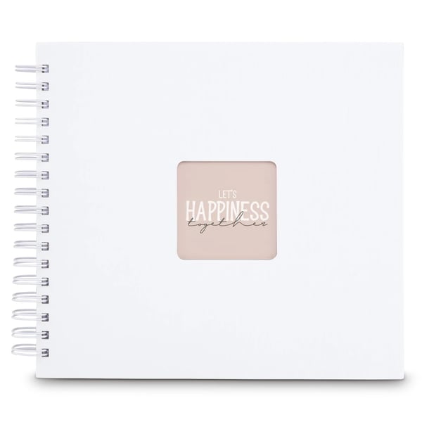 Hama 00009843 fotoalbum og arkbeskyttelse Hvid 50 ark 10 x 15 Spiral indbinding
