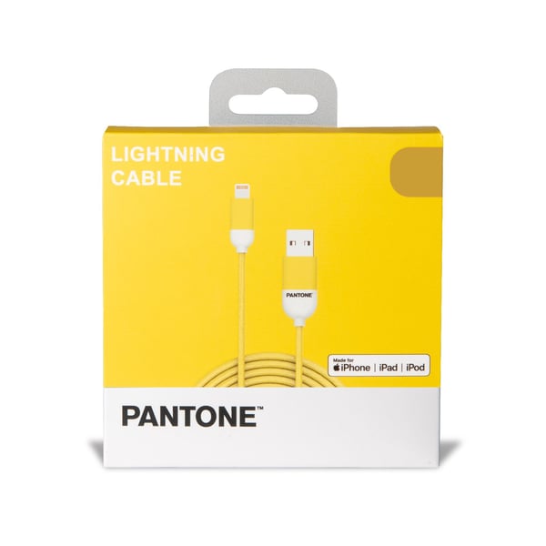 Celly PT-LCS001-5Y kabel til mobiltelefon Gul 1,5 m USB A Lightning