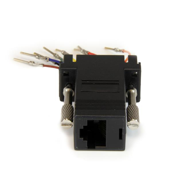 StarTech.com GC98MF kabel kønsskifter DB-9 RJ-45 Sort