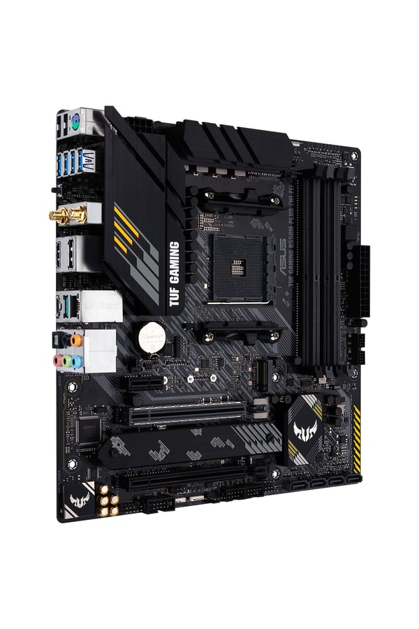 ASUS TUF GAMING B550M-PLUS (WI-FI) - moderkort - micro ATX - Socket AM4 - AMD B550