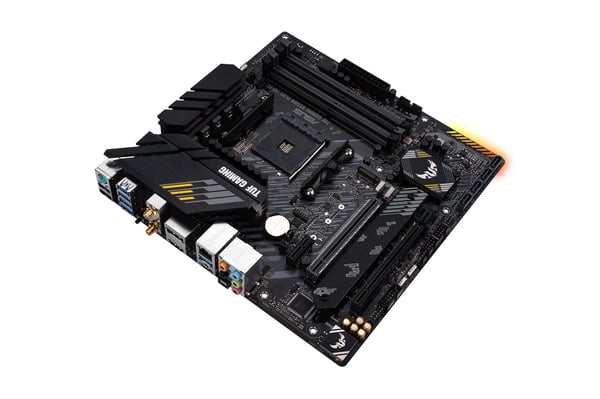 ASUS TUF GAMING B550M-PLUS (WI-FI) - moderkort - micro ATX - Socket AM4 - AMD B550