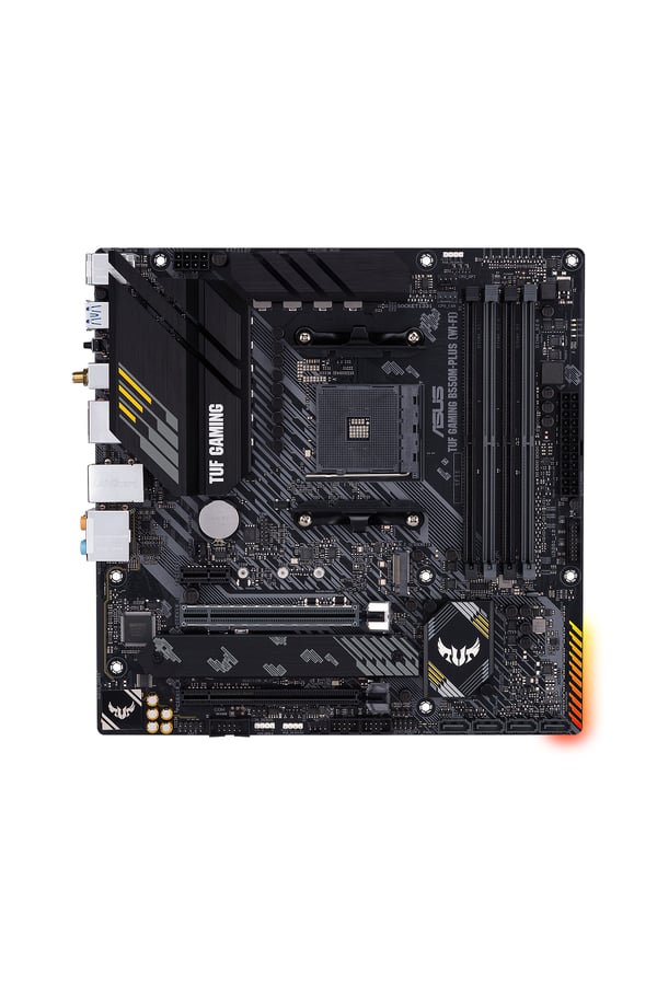 ASUS TUF GAMING B550M-PLUS (WI-FI) - moderkort - micro ATX - Socket AM4 - AMD B550