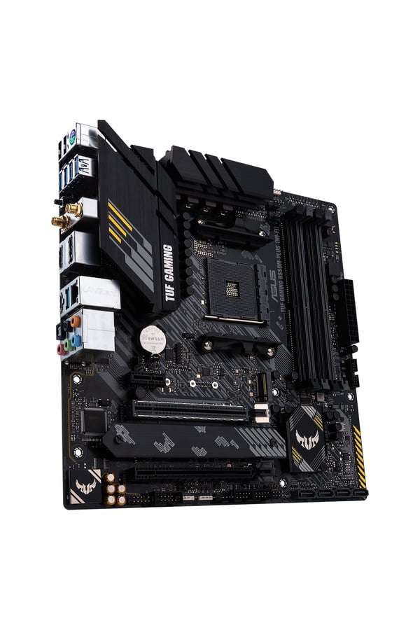 ASUS TUF GAMING B550M-PLUS (WI-FI) - moderkort - micro ATX - Socket AM4 - AMD B550
