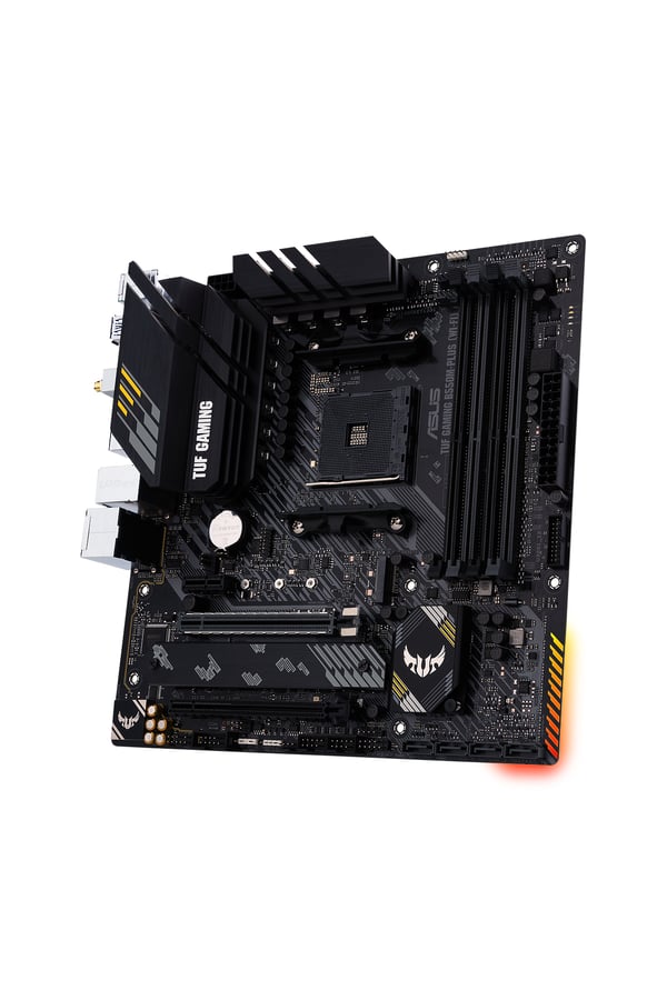 ASUS TUF GAMING B550M-PLUS (WI-FI) - moderkort - micro ATX - Socket AM4 - AMD B550