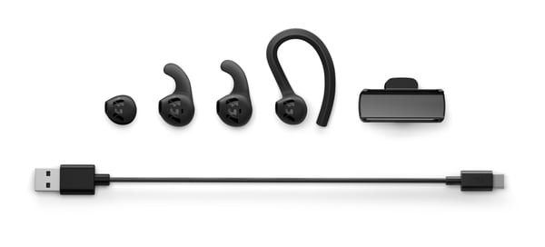 Philips TAA3206BK/00 kuulokkeet ja kuulokemikrofoni Langaton Ear-hook, In-ear Urheilu USB Type-C Bluetooth Musta