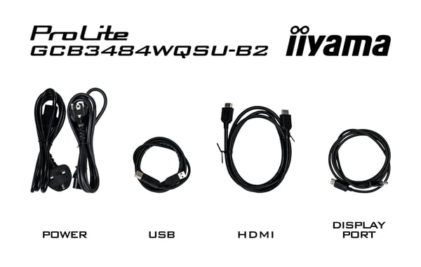 iiyama G-MASTER GCB3484WQSU-B2 34IN PRO-GAMING 0.4MS VA LCD 3440X144 tietokoneen litteä näyttö 86,4 cm (34") 3440 x 1440 pikseliä UltraWide Quad HD Musta