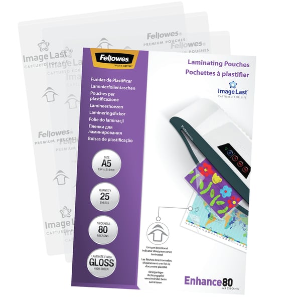 Fellowes 5396003 plastlomme 25 stk