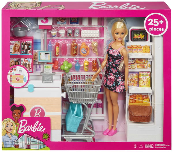Mattel Games Barbie-docka och lekset