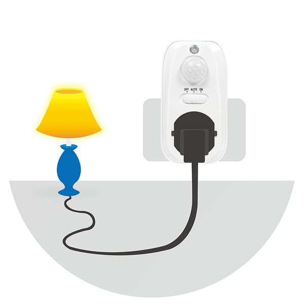 LogiLink PA0248 pistorasia-adapteri Valkoinen
