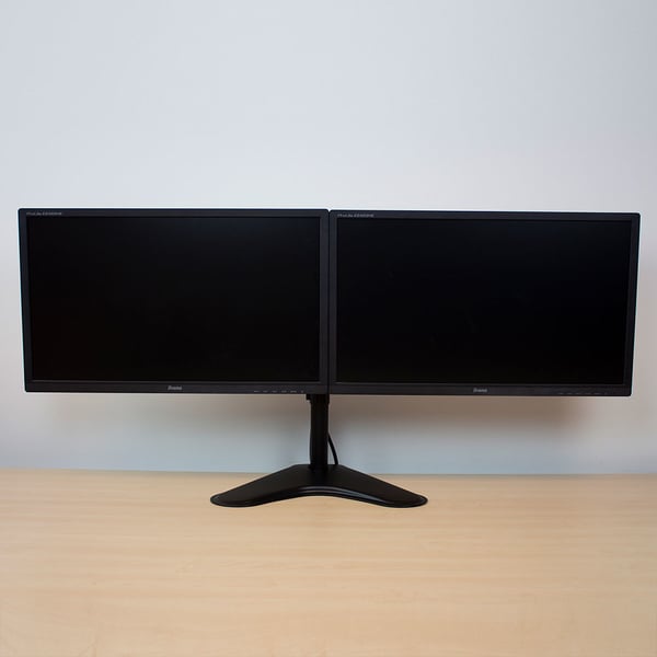 Ewent EW1536 skærmbeslag og -stativer 81,3 cm (32") Skrivebord Sort