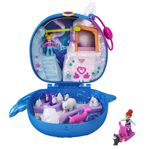 Polly Pocket Freezin' Fun Narwhal Compact