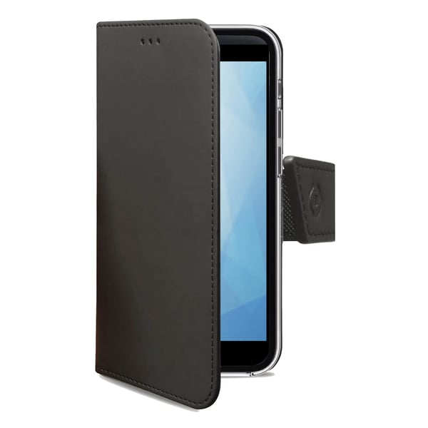 Celly Wally mobiltelefon etui 17,1 cm (6.73") Tegnebogsetui Sort