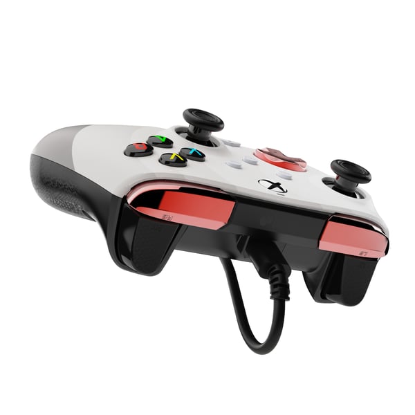 PDP 049-026-RWB spelkonsoler Röd, Vit USB Spelplatta PC, Xbox One, Xbox Series S, Xbox Series X