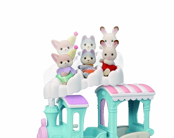 Sylvanian Families Baby Regnbågståg