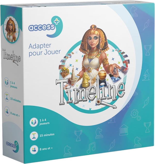 Asmodee ACSTIME01FR sällskapsspel 15 min