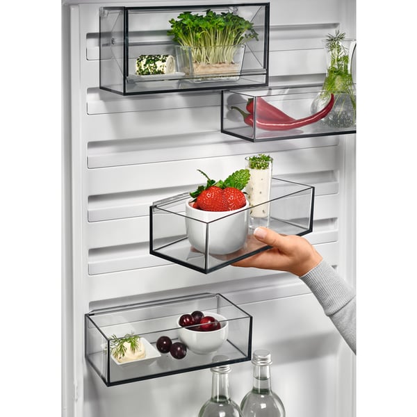AEG RCS736DXMB Fritstående 367 L Sort