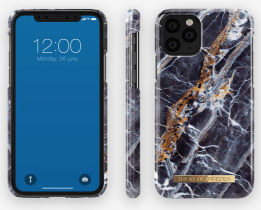 iDeal of Sweden Midnight Blue Marble mobiltelefon etui 14,7 cm (5.8") Cover Blå