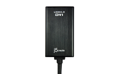 j5create JUA330U USB grafisk adapter 2048 x 1152 pixel Sort