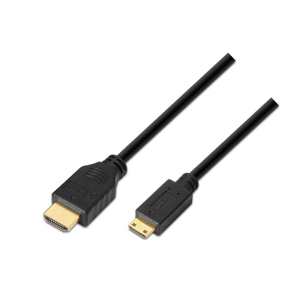 AISENS A119-0115 HDMI-kaapeli 3 m HDMI-tyyppi A (vakio) HDMI Type C (Mini) Musta