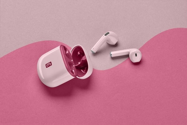 Cellularline 8018080454158 Headset True Wireless Stereo (TWS) I öra Samtal/musik Bluetooth Röd