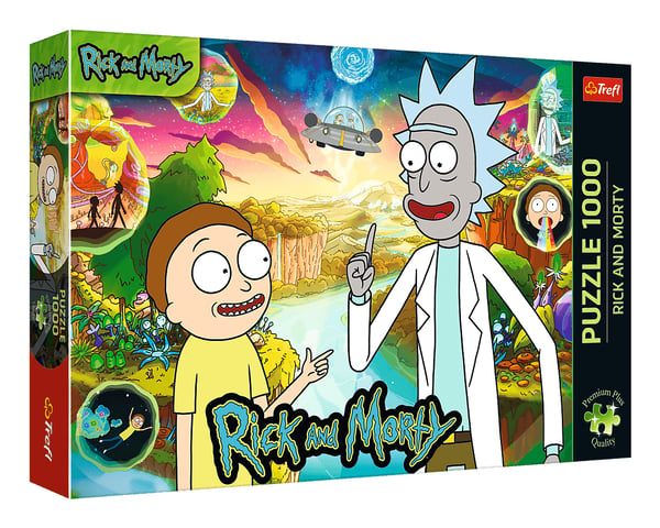 Palapeli 1000 Rick and Morty TREFL Palapeli 1000 Rick and Morty TREFL