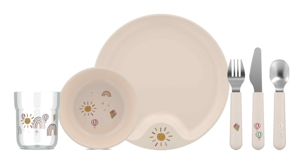 Mepal 108041065245 barnmatningsset Beige