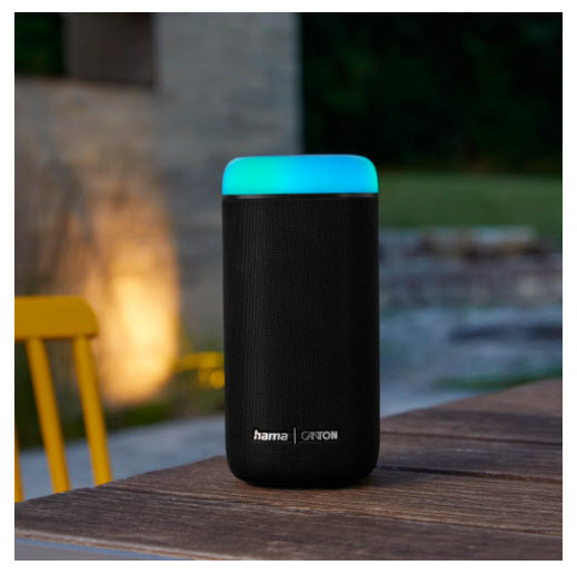 Hama Glow Pro Bärbar stereohögtalare Svart 30 W