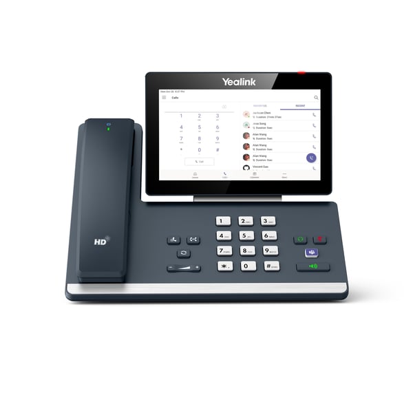 Yealink MP58-WH Microsoft Teams Edition IP-puhelin Harmaa LCD Wi-Fi