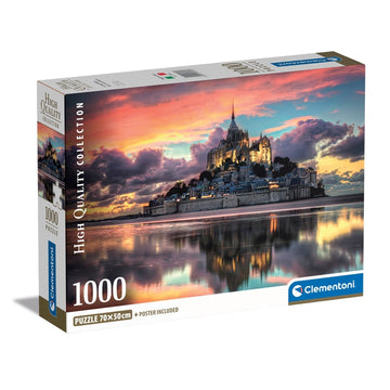 Clementoni 39769 puslespil 1000 stk Bygninger