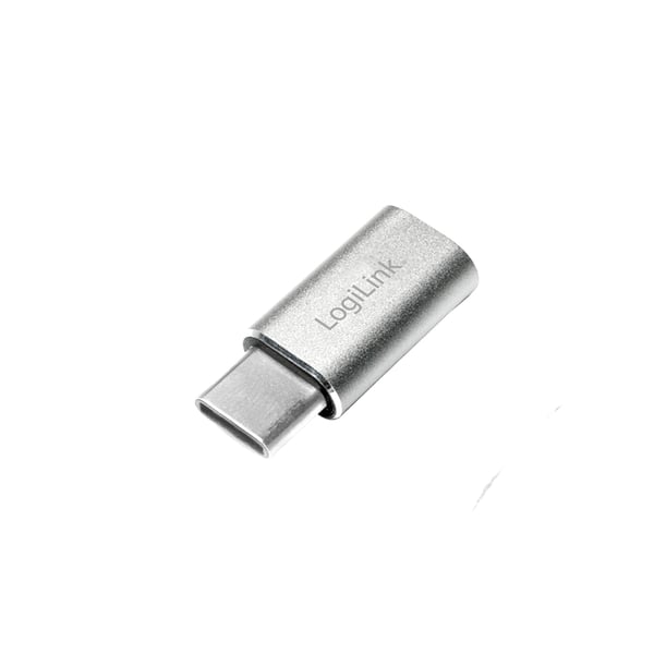 LogiLink USB3.1-C/Micro USB2.0 Sølv