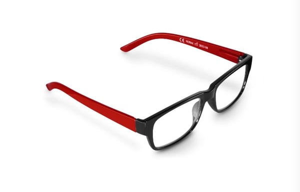 Hama 00096208 glasögon utan styrka Unisex Rektangel Hel båge Svart