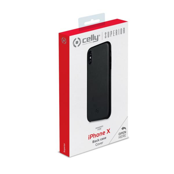 Celly Superior mobiltelefon etui 14,7 cm (5.8") Cover Sort