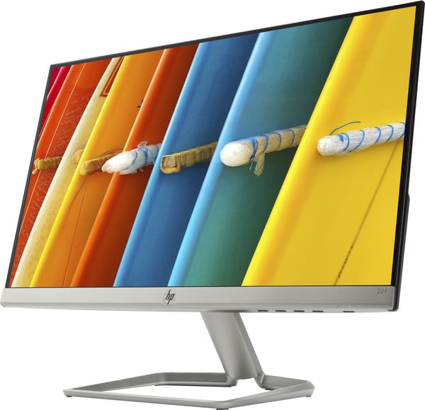HP 22f computerskærm 54,6 cm (21.5") 1920 x 1080 pixel Fuld HD LED Sølv