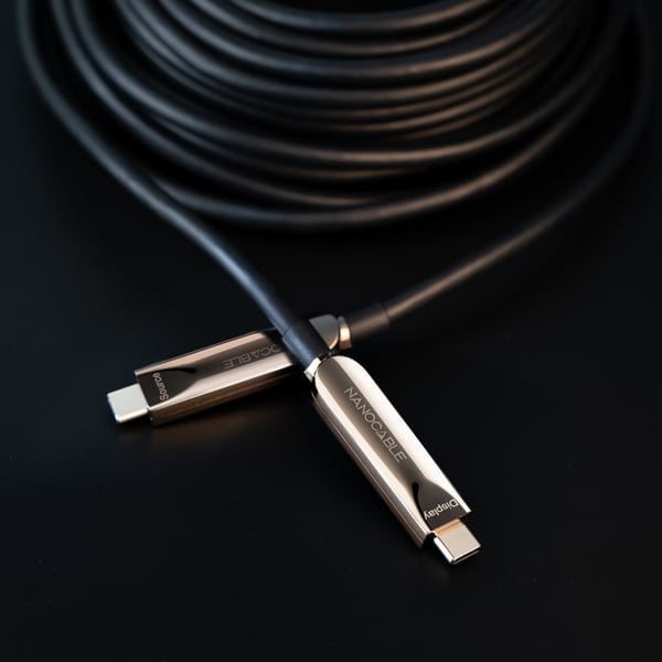 Nanocable 10.01.4605 USB-kabel USB 3.2 Gen 2 (3.1 Gen 2) 5 m USB C 10 Gbit/sek. 60 W Sort