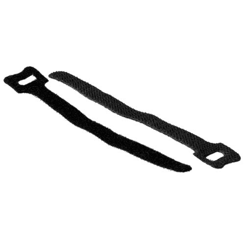ACT CT4006 kabelsamler Krog og løkke kabelbinder Nylon, Polypropylen (PP) Sort 20 stk