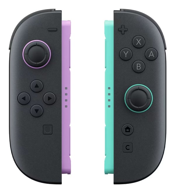 Nintendo Joy-Con 2 Svart, Lila, Grön Bluetooth Spelplatta Analog / Digital Nintendo Switch 2