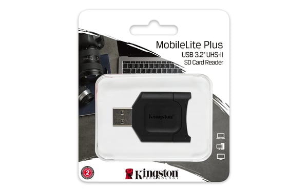 Kingston MobileLite Plus - Kortläsare (SD, SDHC, SDHC UHS-I, SDHC UHS-II, SDXC, SDXC UHS-I, SDXC UH