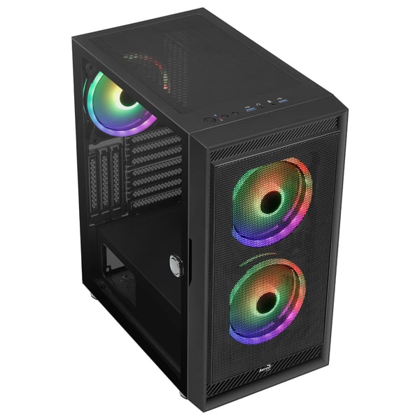 Aerocool Graphite V3 Midi Tower Svart