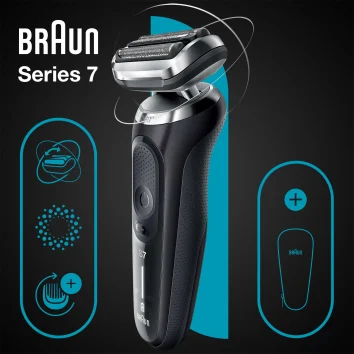 Braun Series 7 71-N1000s Folierakapparat Svart