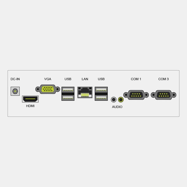Premier KT-810 N97 1,99 GHz Allt-i-ett 38,1 cm (15") 1024 x 768 pixlar Pekskärm Svart